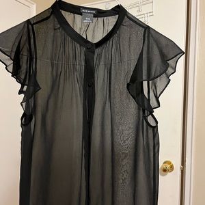 Club Monaco Cheer Silk Sleeveless Top